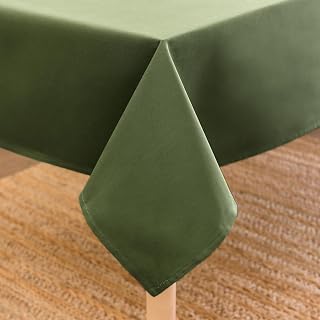 Encasa XO Tablecloth Rectangular Table, Cotton Canvas 140x180 cm