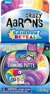 Crazy Aaron's(r) Rainbow Reveal Thinking Putty - Made in USA