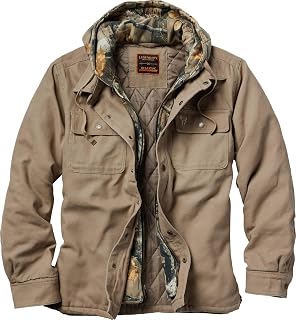 Legendary Whitetails Mens Buck Commander Hunters Edge Canvas Jacket