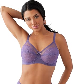 Wacoal Women's Retro Chic Full Figure Underwire Bra Full Coverage Bra