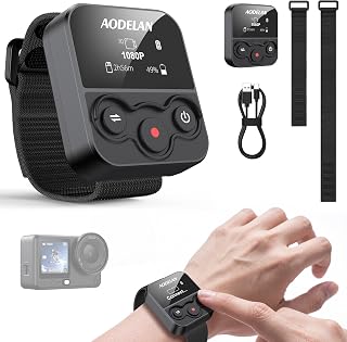 Wireless Action Camera Remote for DJI Osmo Action 6/5 Pro/4 and Insta360 X5