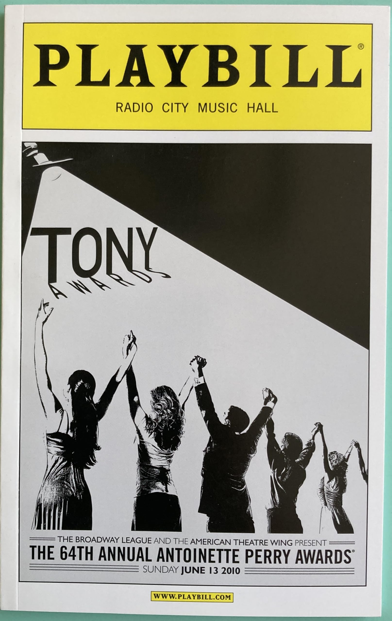 Tony Awards Playbill Program 2010 Sean Hayes Eddie Redmanye Viola Davis