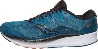 Saucony Men's Ride Iso Running Shoes, Black, Medium