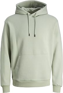 JACK & JONES Plus Size Plain Hoodie