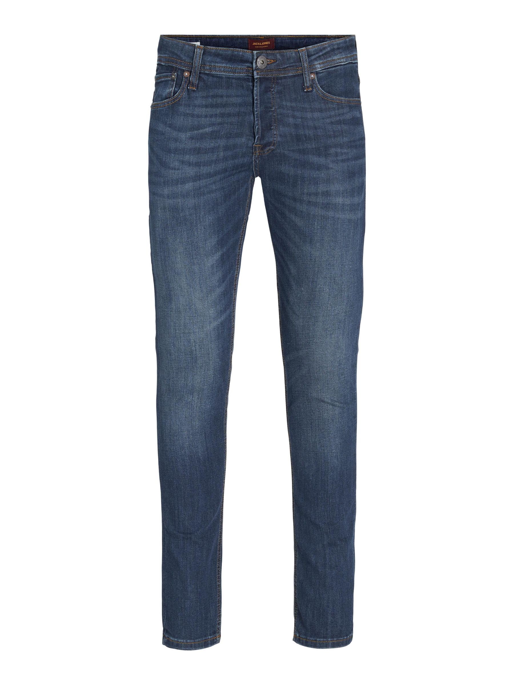 JACK & JONES Male Slim Fit Jeans JJIGLENN JJORIGINAL AM 819 NOOS PIW Slim Fit Je
