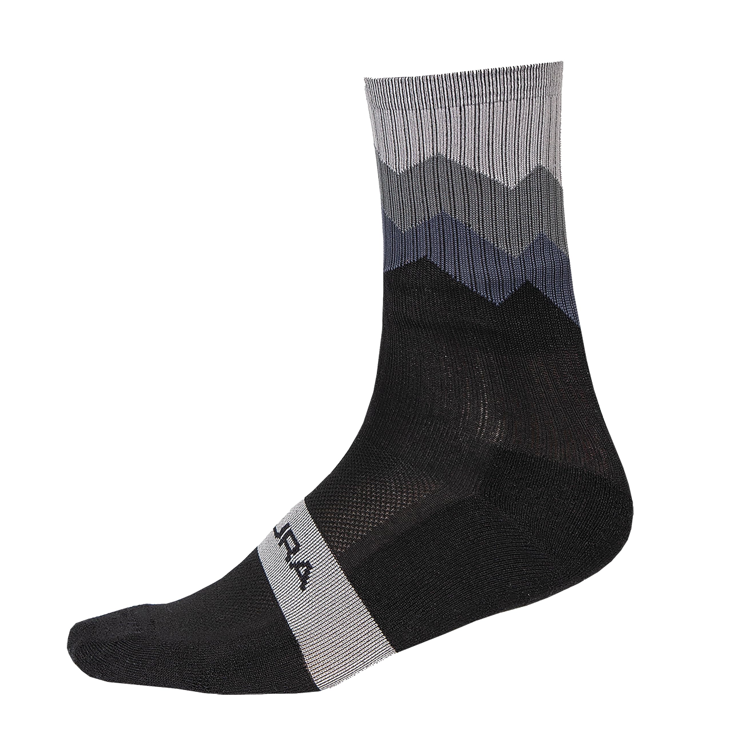 Endura Men's Jagged Cycling Socks (1 Pack) | Road Cycling Socks | Breathable | P