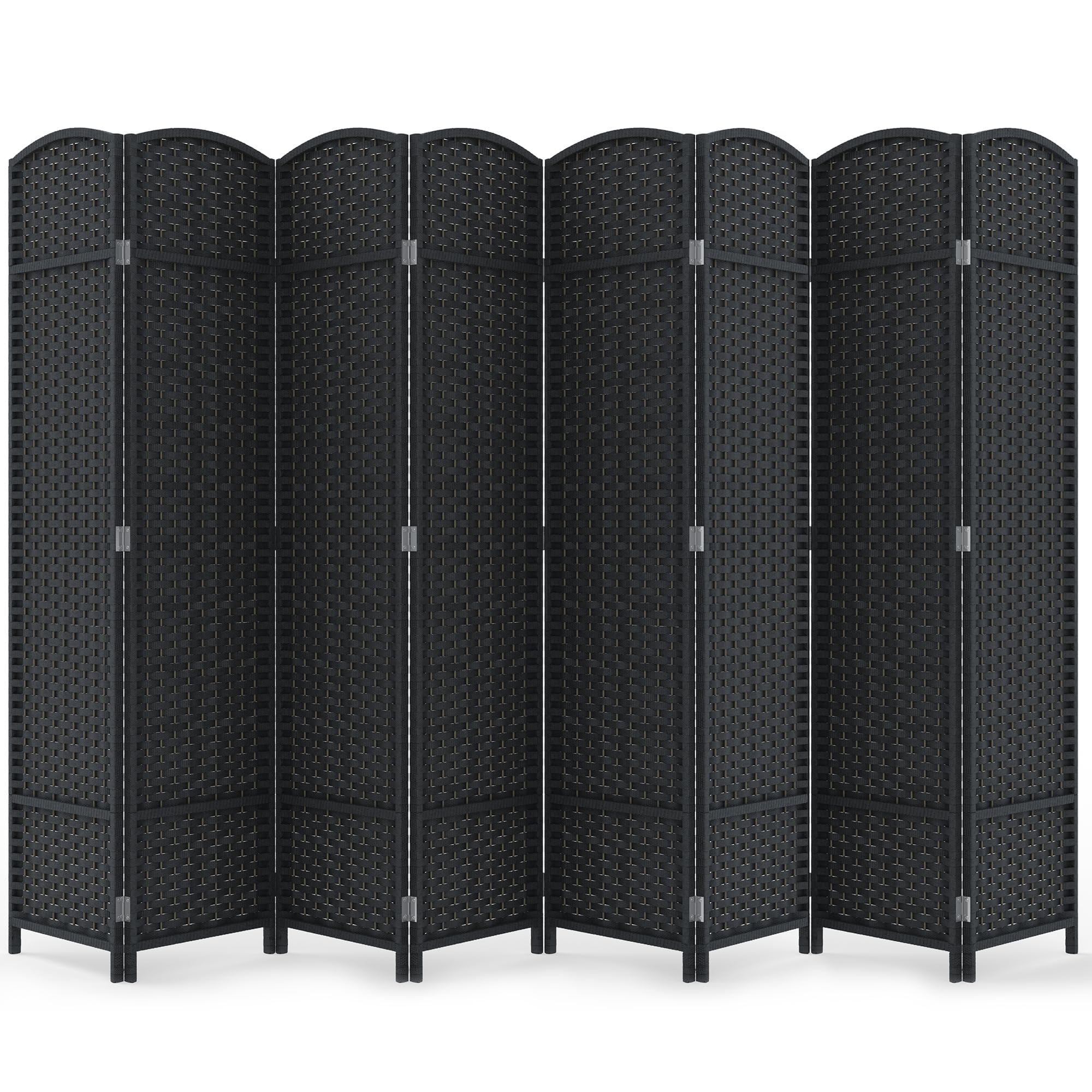 JOSTYLE Outdoor Privacy Screen 8-Panel Folding Room Divider Space Partition | 67