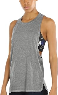 Icyzone Women's Casual Sports Tank Top – Yoga Fitness Shirt Racerback Tops Breathable