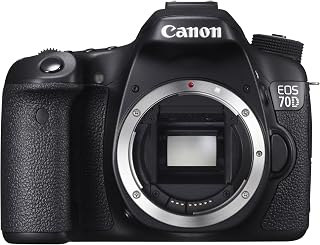 Canon EOS 70D Digital SLR Camera (Body Only) (Renewed)