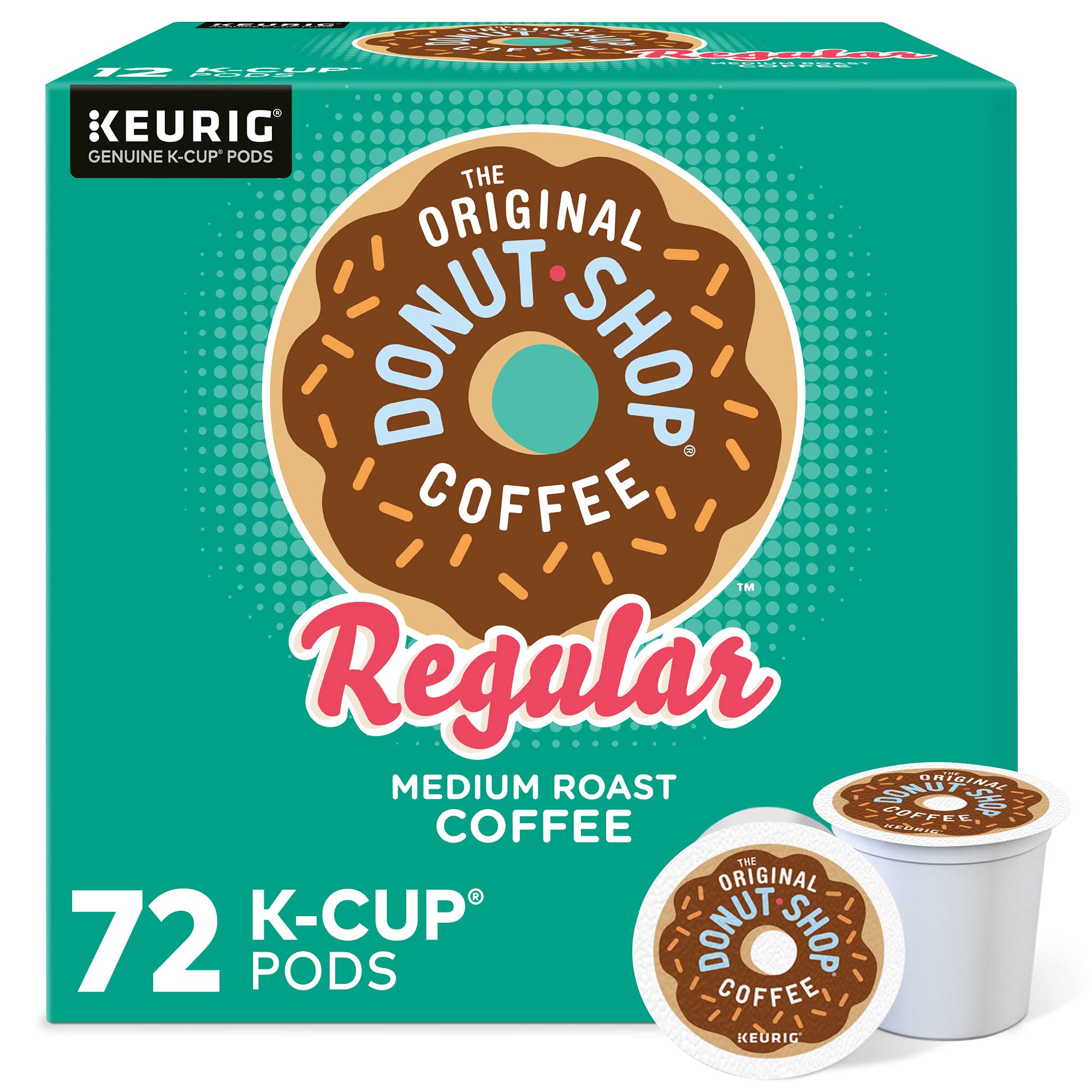 The Original Donut Shop Regular Keurig Single-Serve K-Cup Pods, Medium Roast Cof