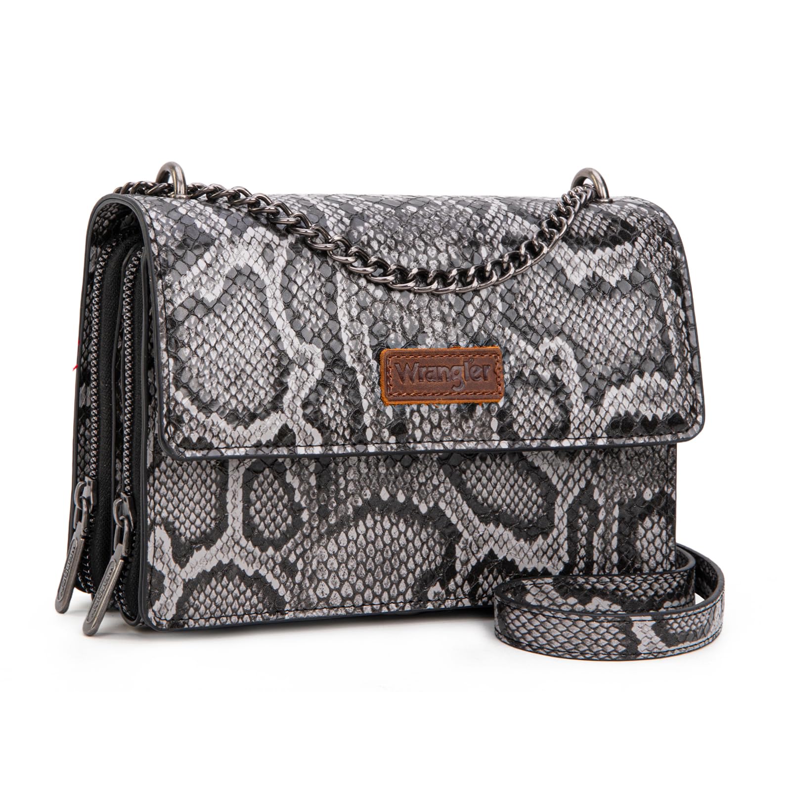 Wrangler Flap Crossbody Purse for Women Shoulder Bag Vintage Wallets
