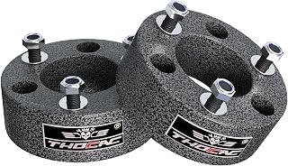 THOCAC 2" Front Leveling Lift Kits for 2004-2026 F150 2WD 4WD | Front Aluminum Strut Spacers Raise front F150 2", Bolt on easy installation, Grade 12.9 bolts, scratch & corrosion resistant