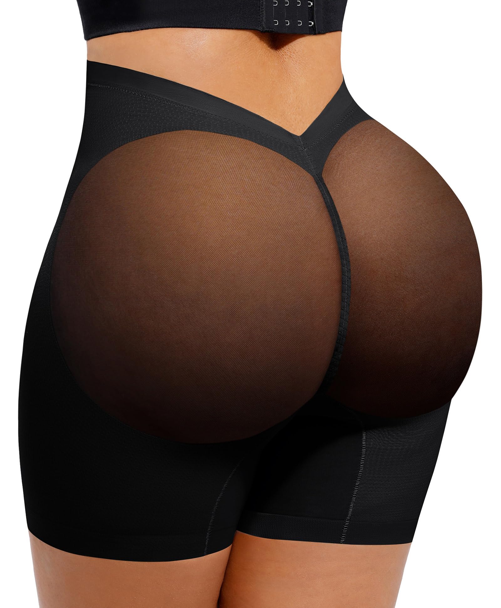 Lover-Beauty Low Back Shapewear Shorts for Women Tummy Control Panties