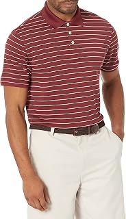 Amazon Essentials Men's Golf Polo Shirt, Short Sleeve, Slim Fit, Quick Dry