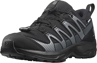 SALOMON XA Pro V8 ClimaSALOMON Waterproof, Unisex, Multifunctional Children's Shoes, Precise Fit, Grip on Any Terrain, Sporty Look
