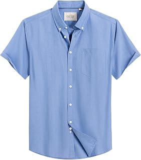 Alimens & Gentle Men's Classic Button Down Shirt (Pack of 1)