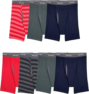 Fruit of the Loom Men's Coolzone Boxer Briefs, Moisture Wicking & Breathable