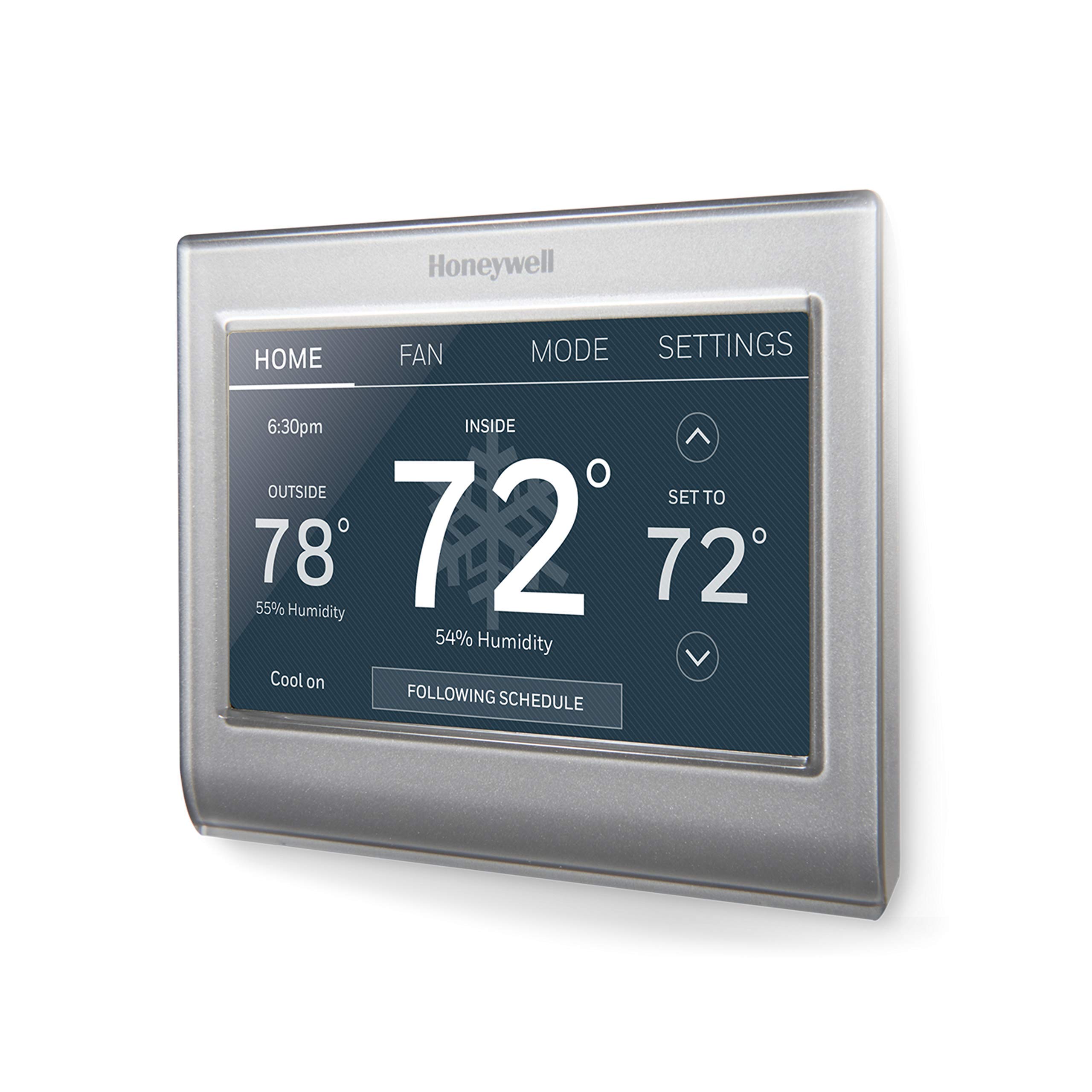 Honeywell Home RTH9585WF1004 Wi-Fi Smart Color Thermostat, 7 Day Programmable, T