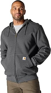 Carhartt Sudadera para Hombre con Forro de Sherpa y Cremallera Completa
