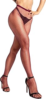 sofsy Women's Fishnet Tights - 3 Styles, High Waisted in Durable Nylon, Made in Italy, Regular and Curvy Sizes