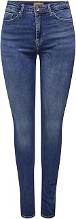Only - Onldruna HW Skinny DNM Pimbox, Jeans Donna
