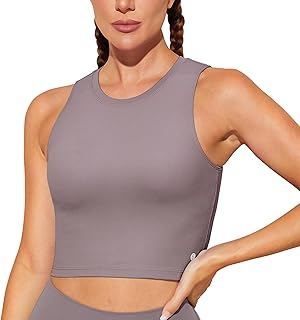Natural Feelings Nudi Women's Sports Bra - Removable Padded Yoga Tank Tops - Sleeveless - Fitness Workout