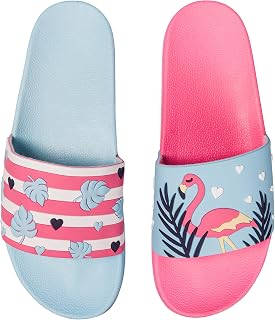 Dedoles Bathing Shoes & Slippers for Women, Men & Children, Bath Sandals, Funny Designs, Books, Coffee, Party, Pizza, Fox, Bear, Llama, Clouds, Gift