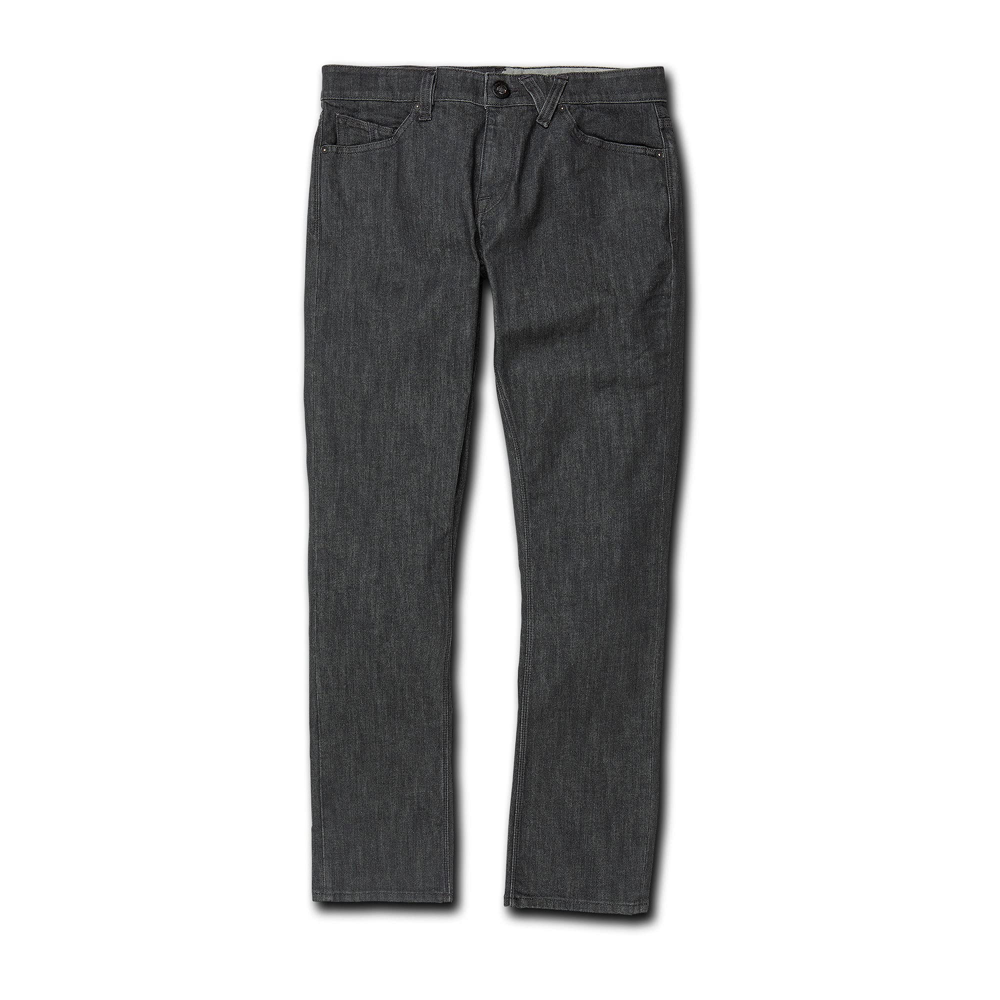 Volcom Mens Vorta Slim Fit Stretch Denim Jean Sweater for Men
