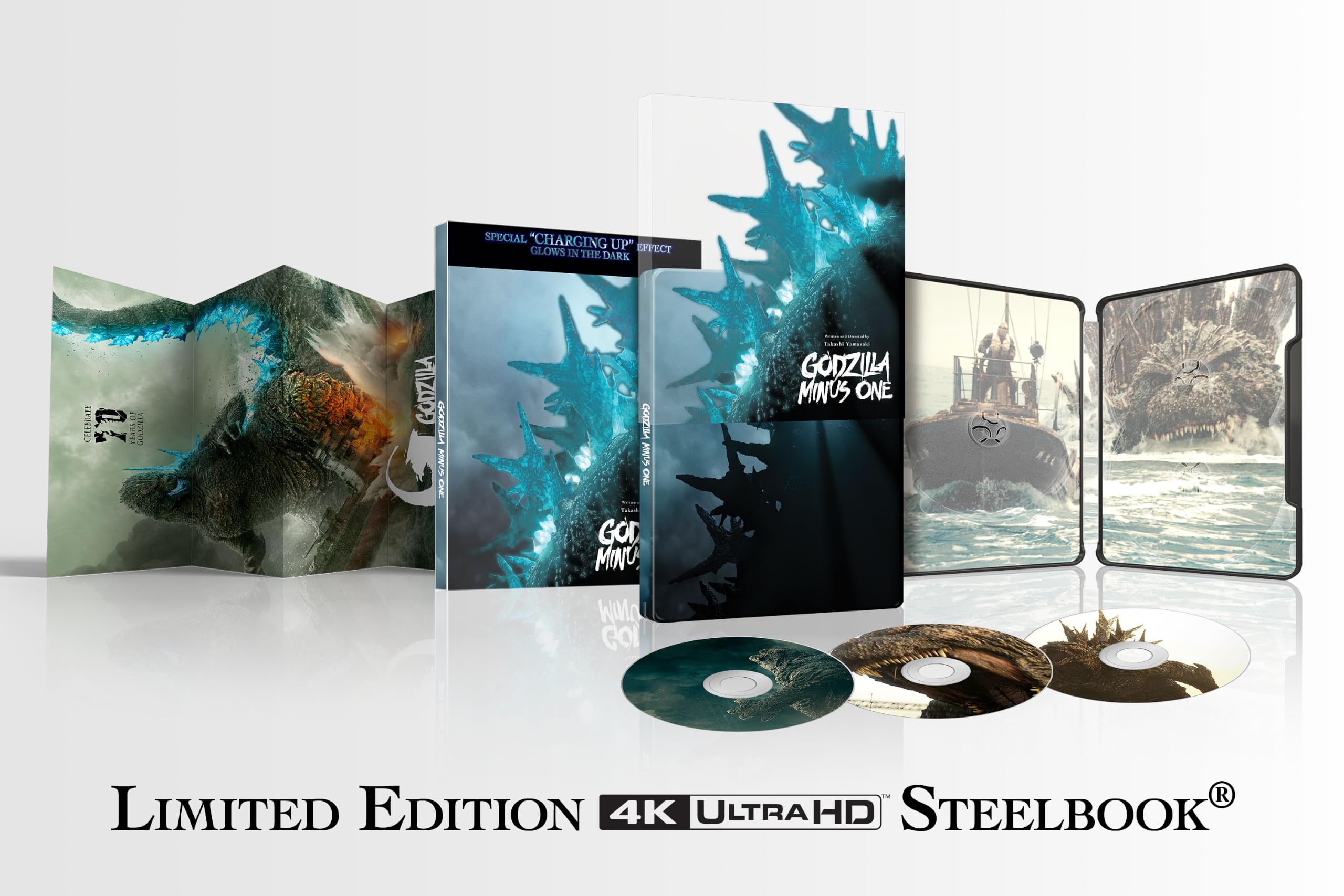 GODZILLA MINUS ONE (BLU-RAY + BLU-RAY BONUS + 4KUHD/STEELBOOK)