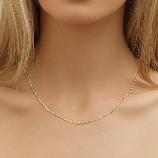 High Shine Diamond Cut Stainless Steel Cuban Link Chain Necklace for Men