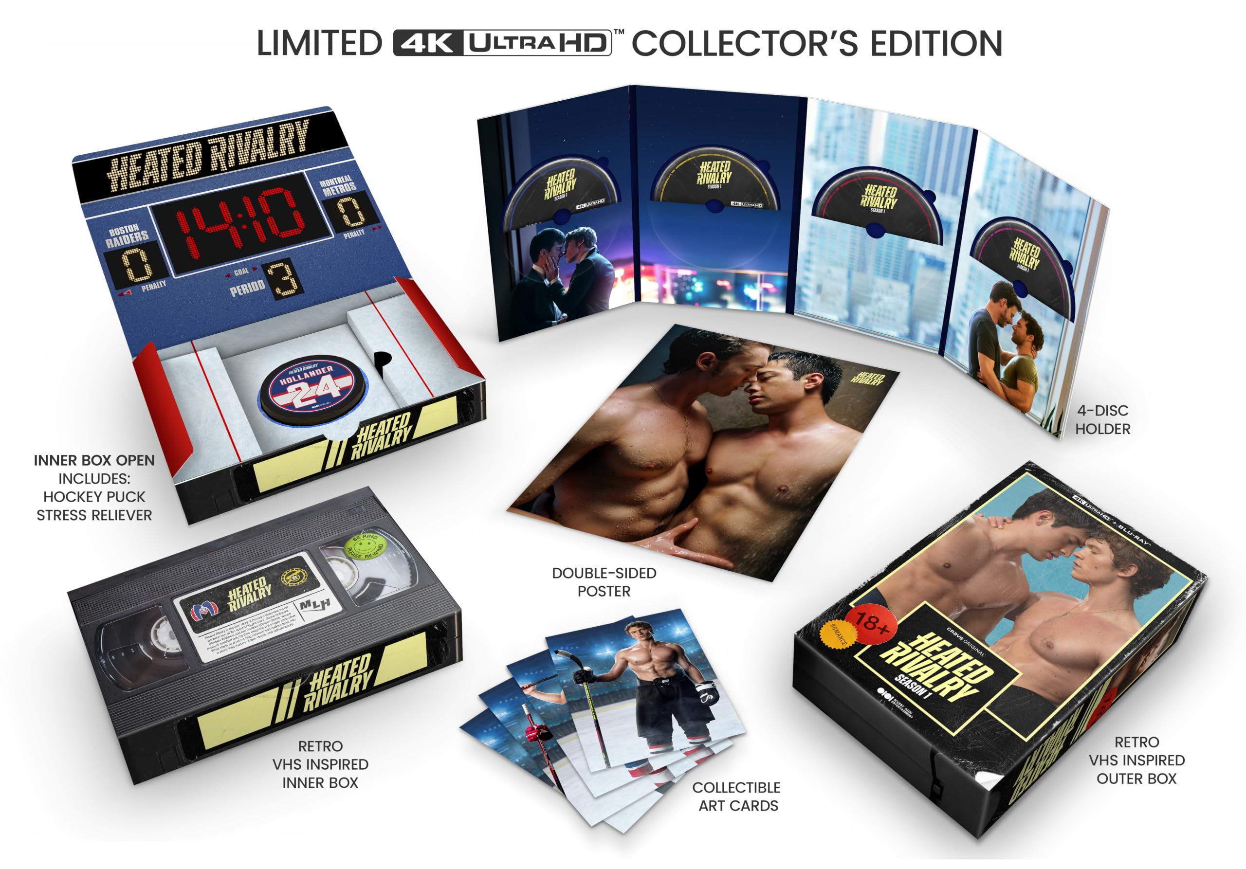 Heated Rivalry: Season One (Collector's Edition - 4K / Blu-ray)