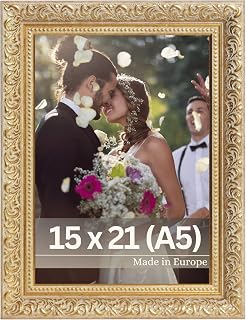 Victor photo frame "Rubens" green gold 15x21cm (A5)