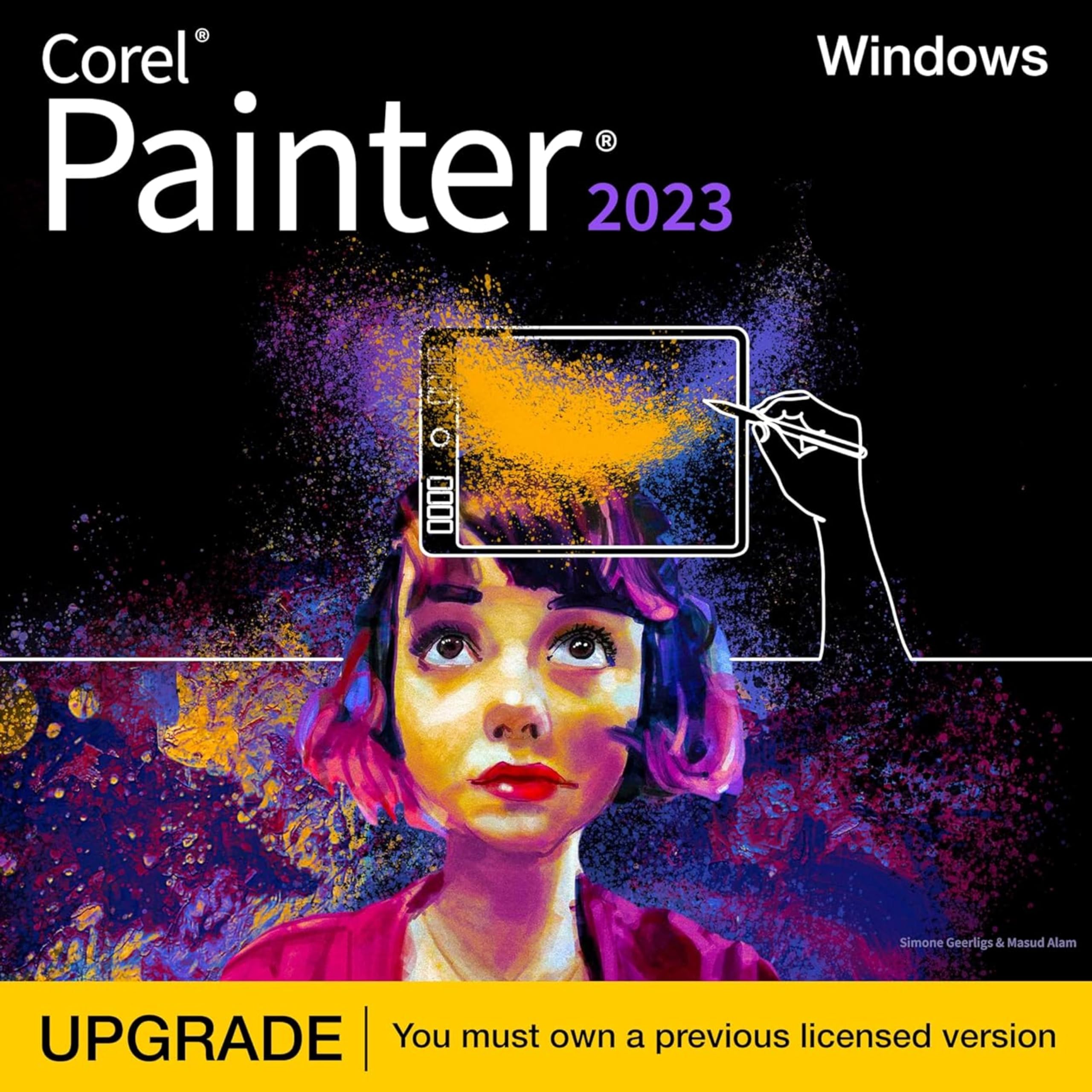 Corel Painter 2023 Upgrade | Digital Painting Software | Illustration, Concept, 