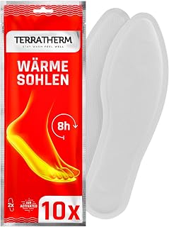 TerraTherm Heat Insoles - 8H Warm Feet Air Activated