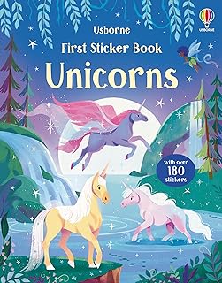 First Sticker Book Unicorns: A Magical Adventure with Fairies and Mermaids for Children (Ages 3-5)