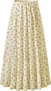 Zeagoo レディース ロングスカート