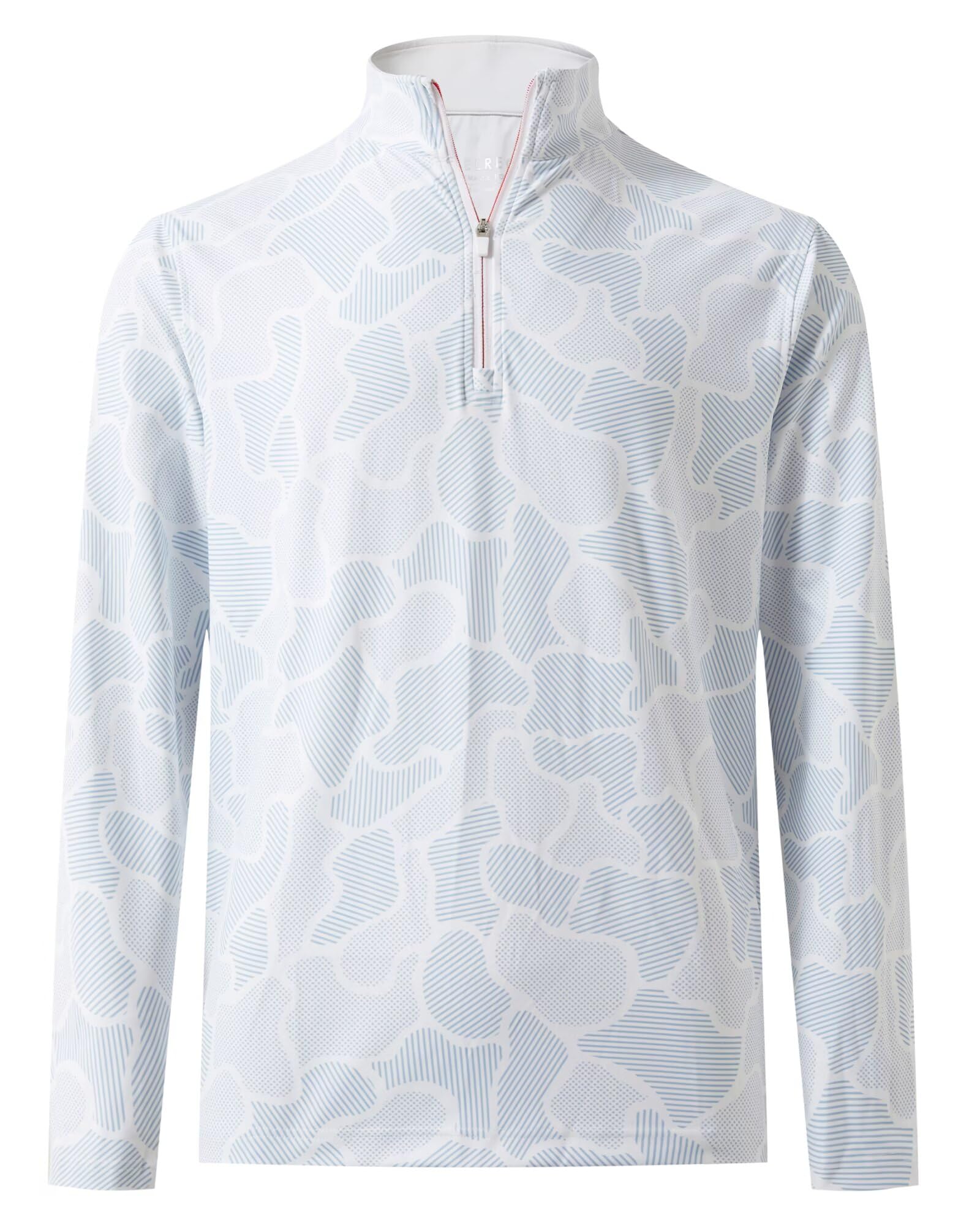 M MAELREG Quarter Zip Golf Pullover Men Dry Fit Long Sleeve Performance Wicking 