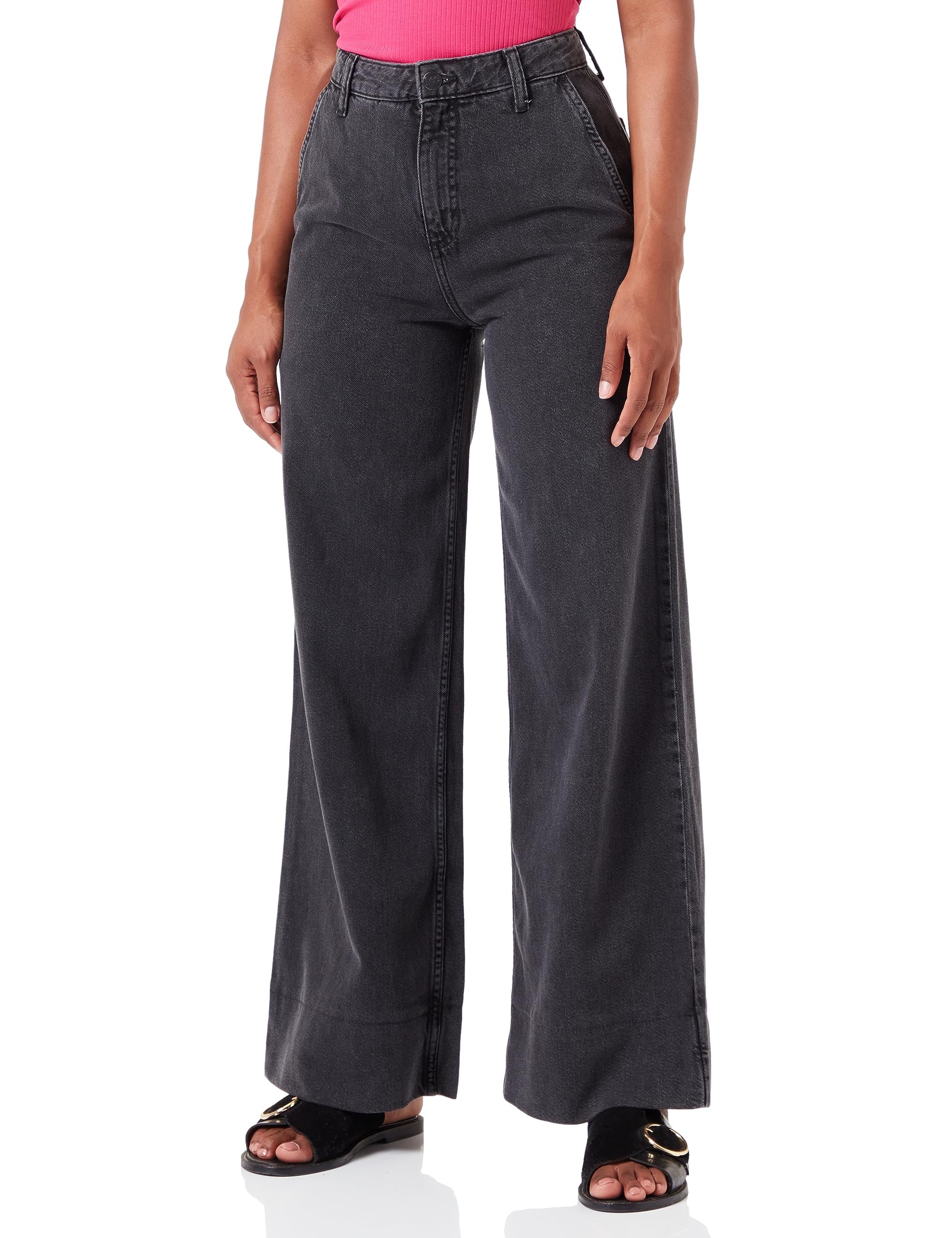 Lee - Women's Jeans - Wide Leg Fit and High Waist - Star A Line