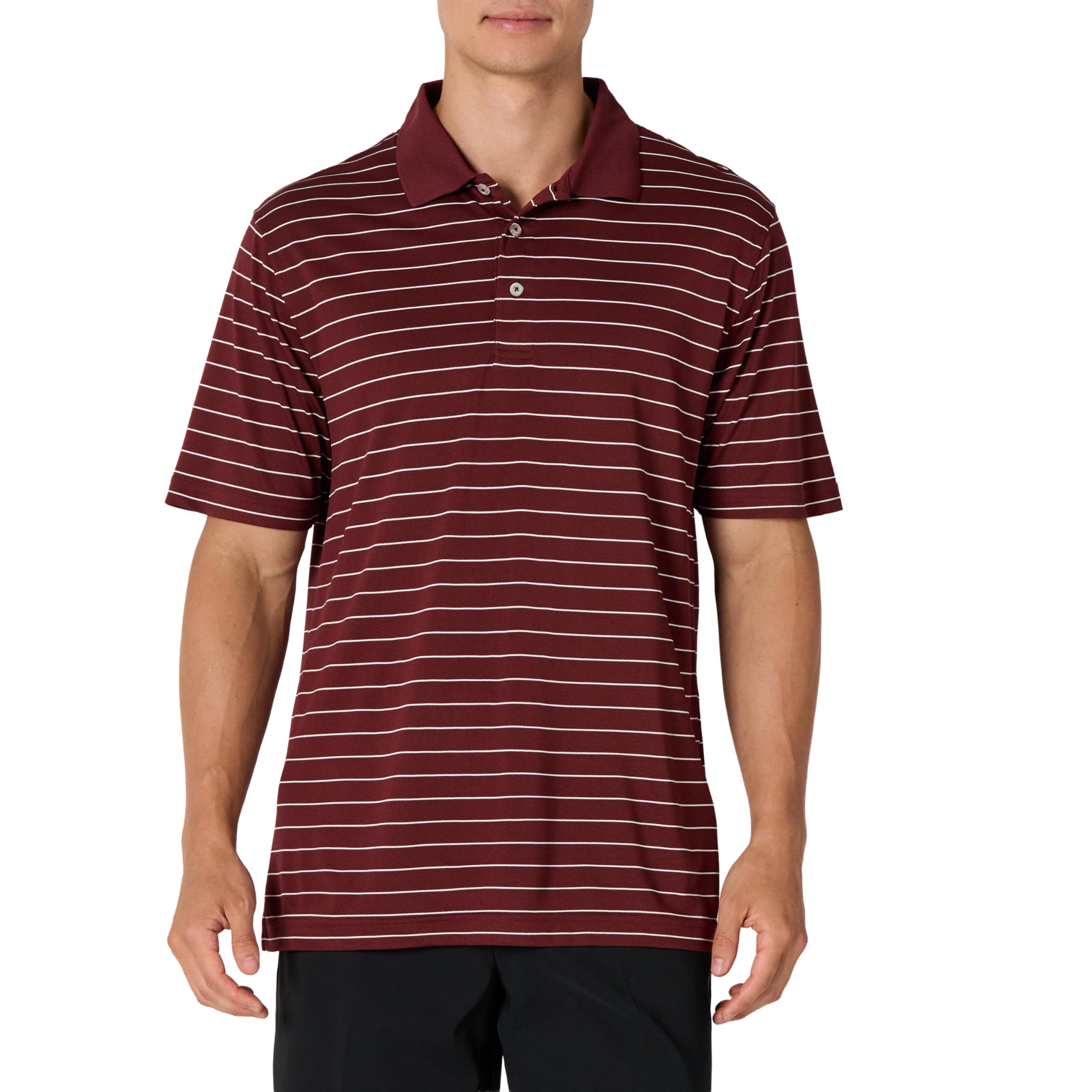 Amazon Essentials Men's Golf Polo Shirt, Quick Dry Moisture Wicking, Short Sleev