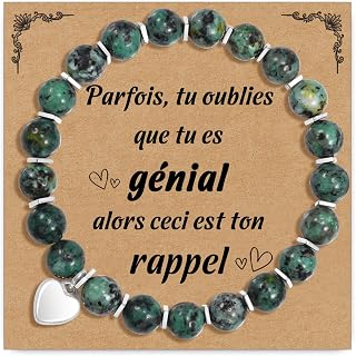 CheersLife Cadeau Femme Bracelet Pierre Naturelle Femme