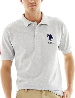 U.S. Polo Assn. Men's Solid Pique Polo Shirt Polo Shirt (Pack of 1)