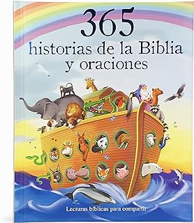 365 Historias de la Biblia y Oraciones / 365 Bible and Prayers Padded Treasury Guilded (Spanish Language), Ages 3-8 (en español) (Little Sunbeams) (Spanish Edition)