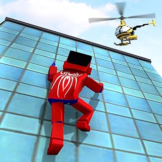 Jeux de héros araignée à la corde, jeux de combat de héros à la corde et aux blocs, jeux d'action de super-héros araignée en 3D, jeux de combat de héros araignée, jeux de bataille urbaine