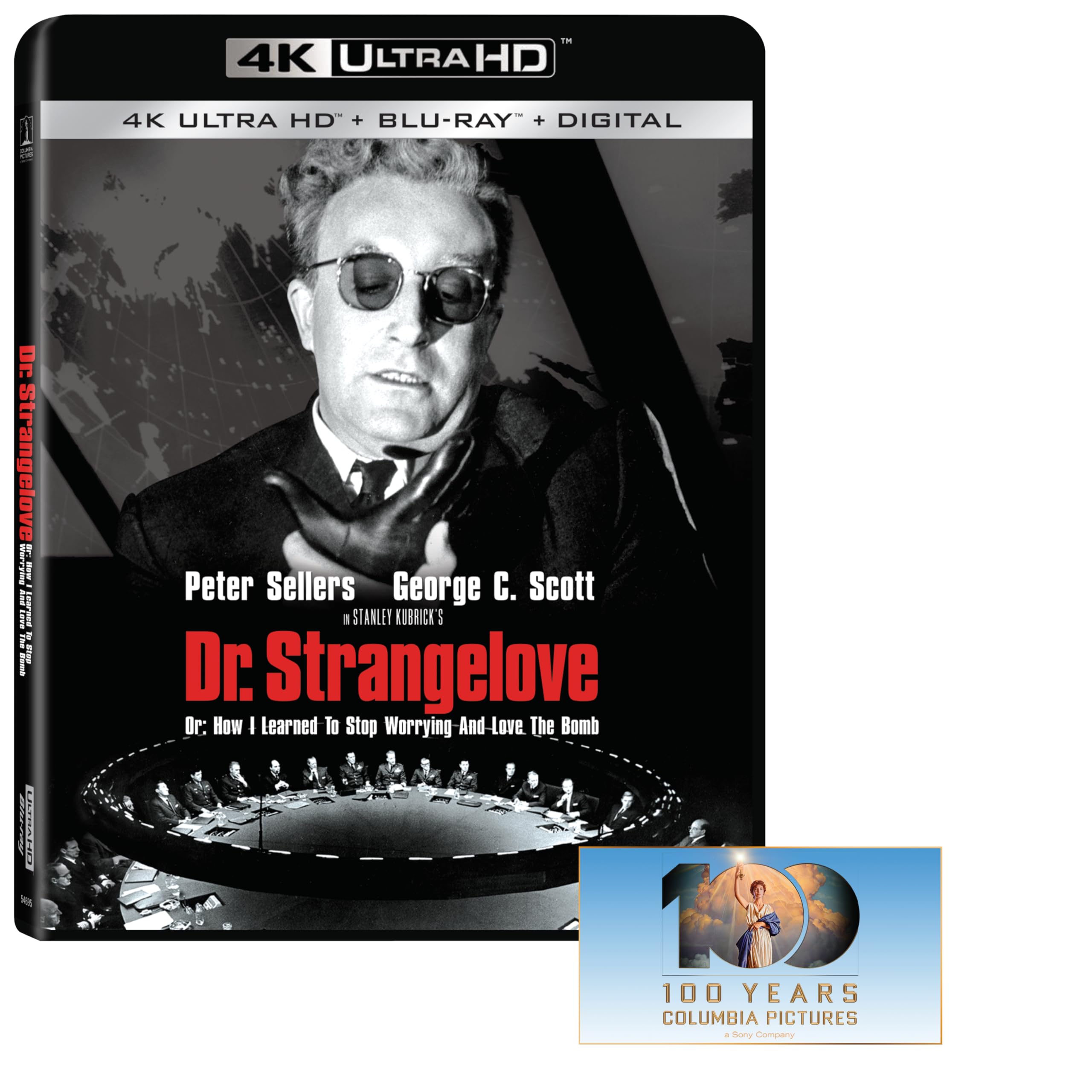 Dr. Strangelove Or: How I Learned to Stop Worrying and Love the Bomb - 4K + Blu-