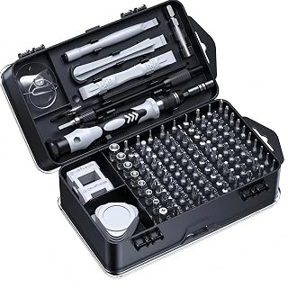 115-Piece Small Precision Screwdriver Set Household Home Repair Tool Kit for Phone, Computer, Watch, Console, Eyeglass, Electronic