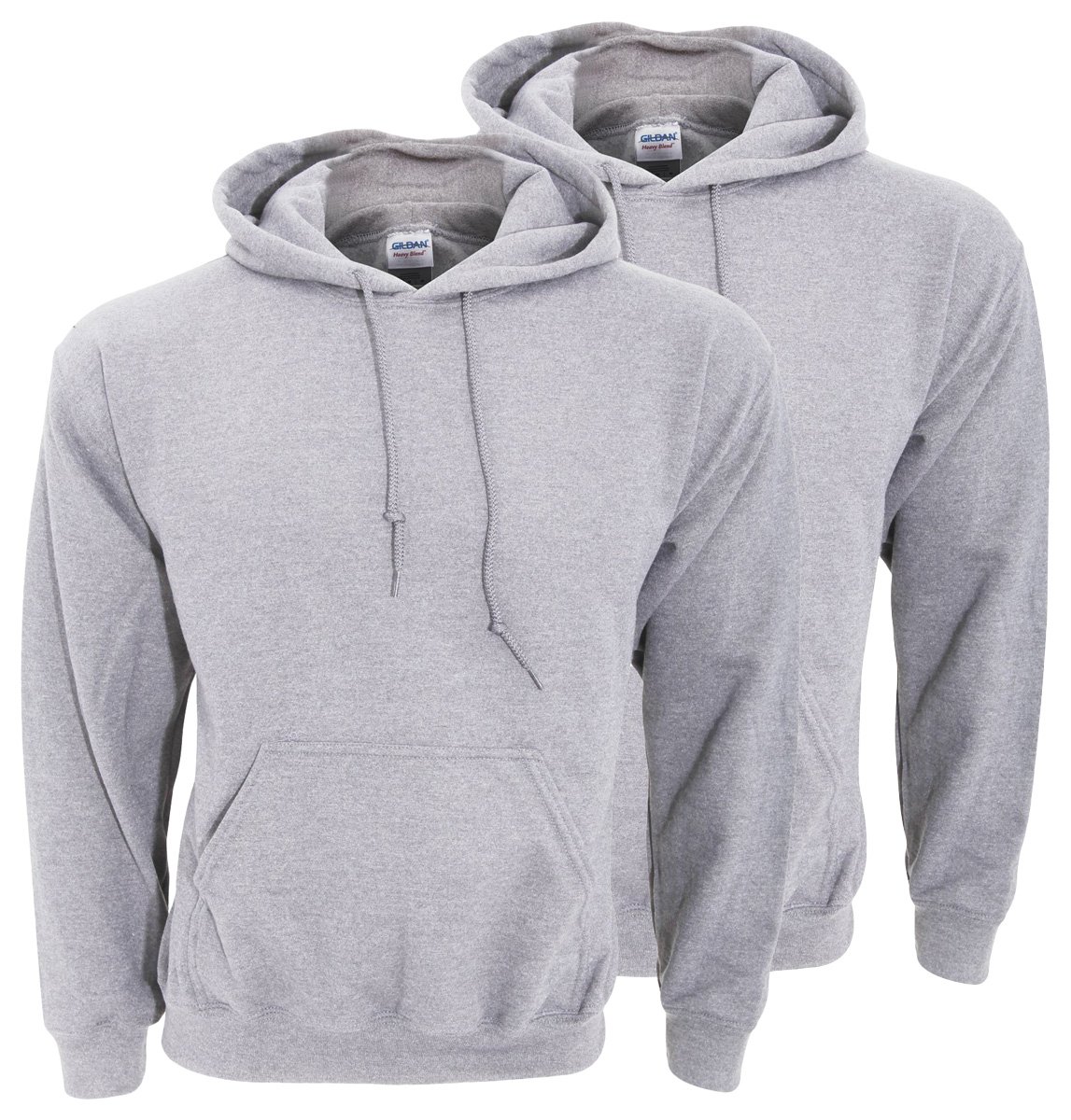 Gildan Adult Preshrunk Hooded Sweatshirt (Pack of 2)