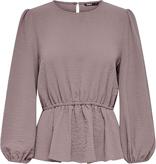 ONLY Onlmette DAR L/S – Top Noos Wvn Women's Long-Sleeved Shirt