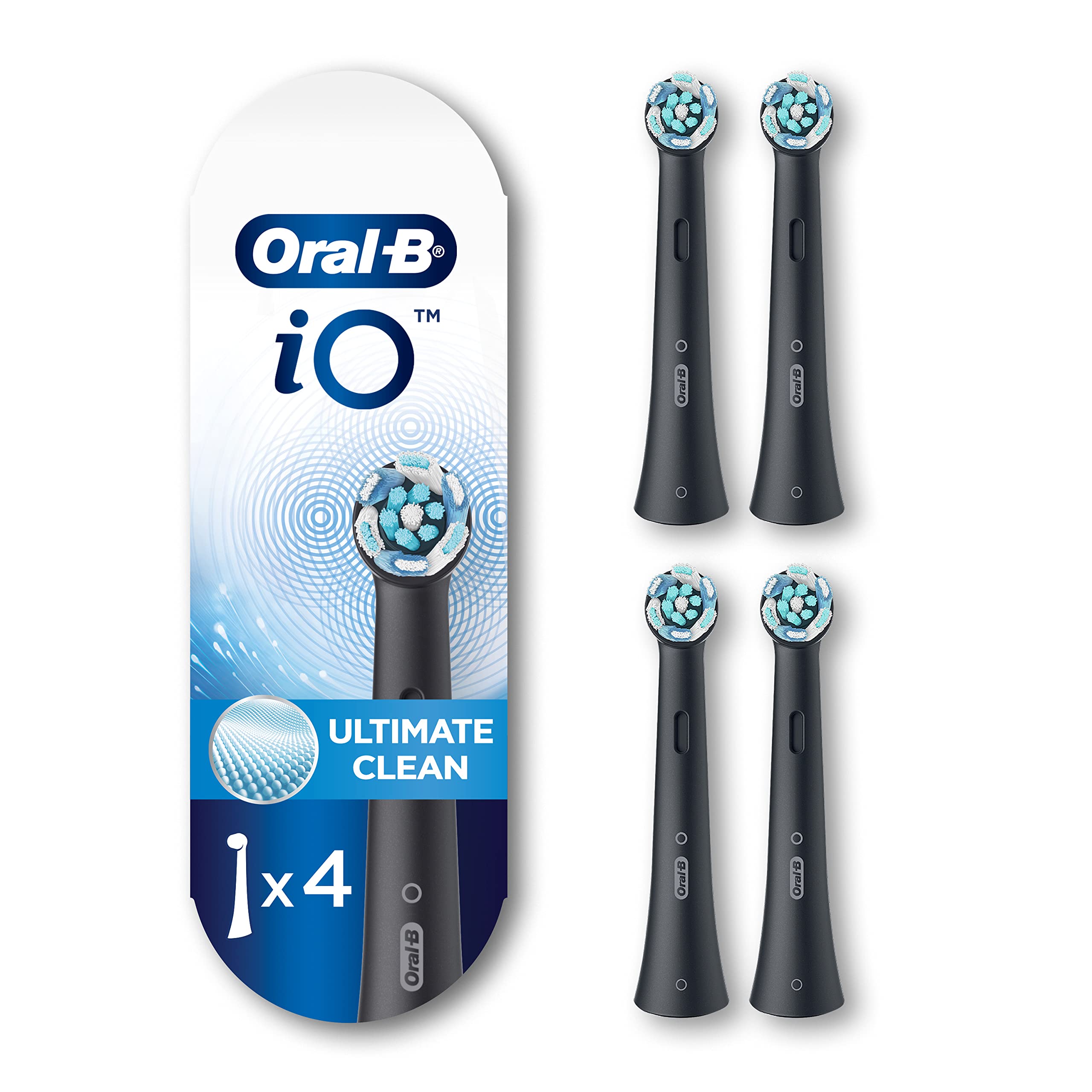 Oral-B iO Series Ultimate Clean Replacement Brush Head for Oral-B iO Series Elec