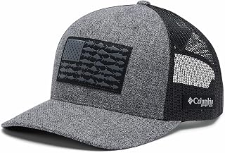 Columbia Unisex-Adult PFG Fish Flag Mesh Snap Back