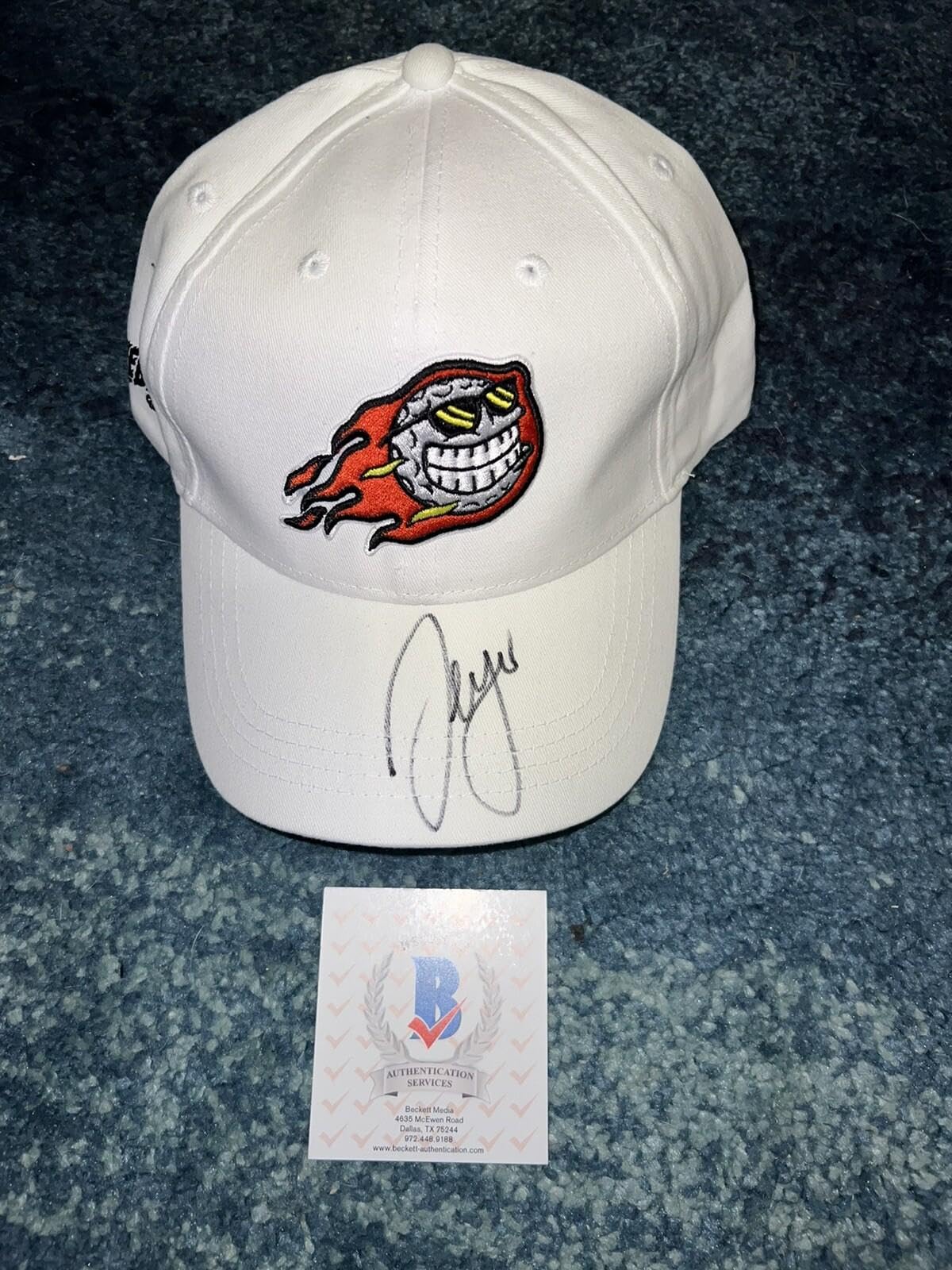 Sergio Garcia Signed Official LIV Golf Fireballs Cap Champion Beckett - Autograp